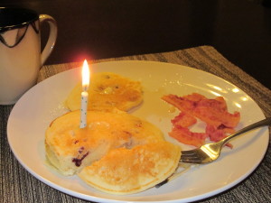 pancakes and bacon